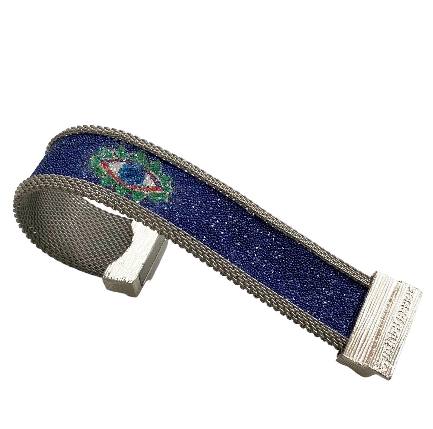 Protective Eye Cuffs with Shimmery BLUE eyes