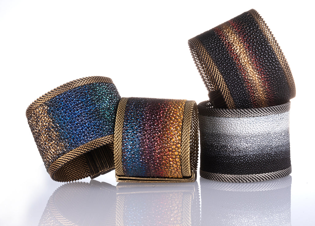 THE ORIGINS AND EVOLUTION OF OUR ICONIC SHIMMERY STINGRAY CUFFS