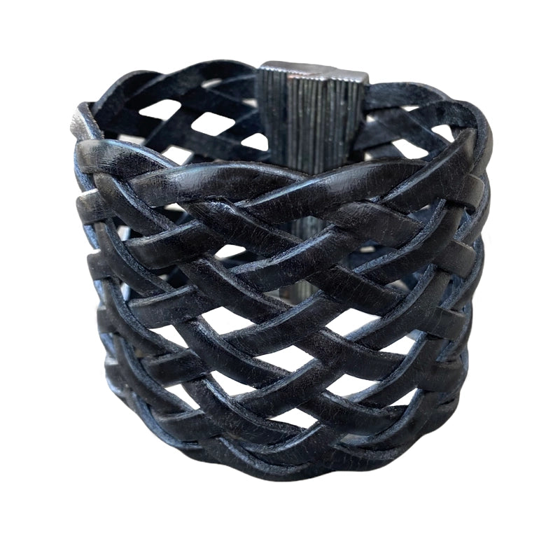 Black Braided Cuff