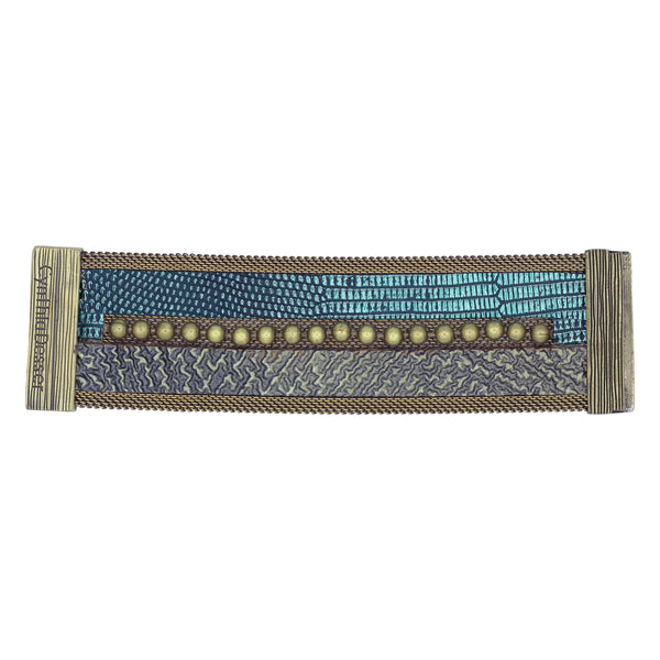 teal olive snakeskini stingray