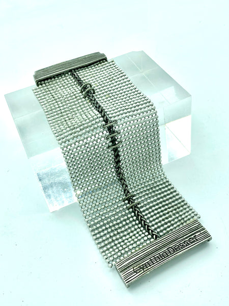 Extra Wide Micro Bead Cuff